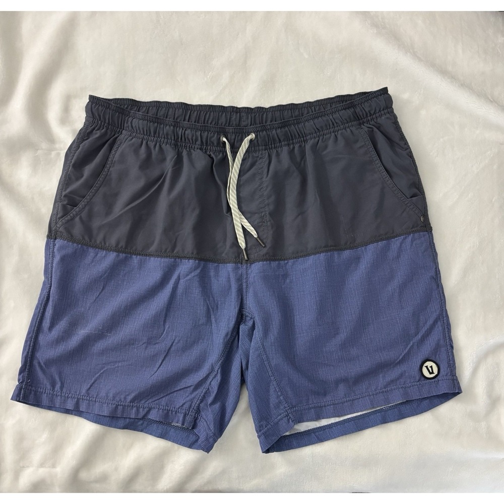 Vuori kore Shorts 36" Waist Athletic Blue On Blue Men's